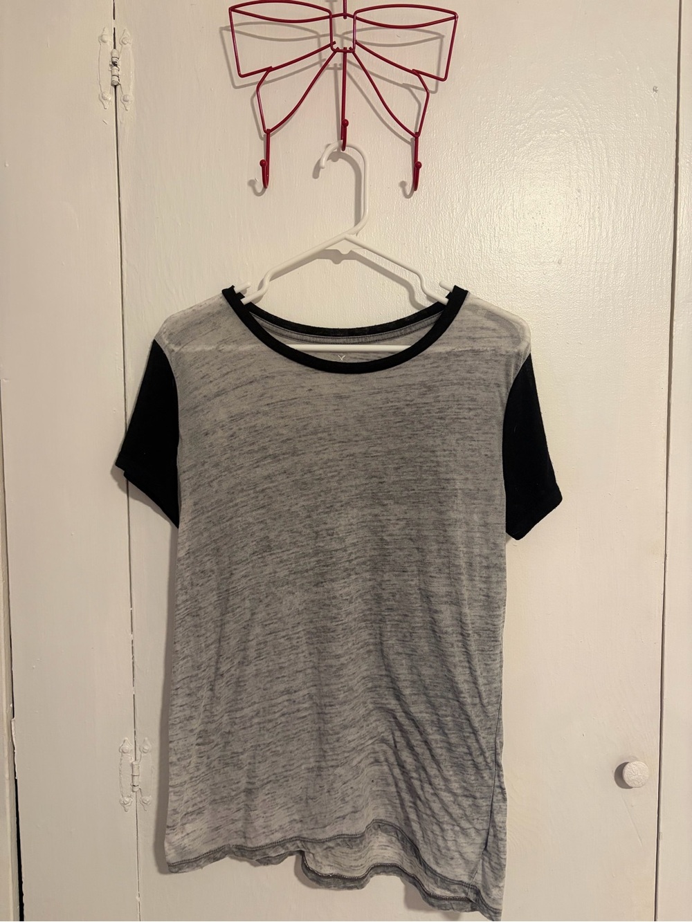 Casual Grey & Black favorite Tee